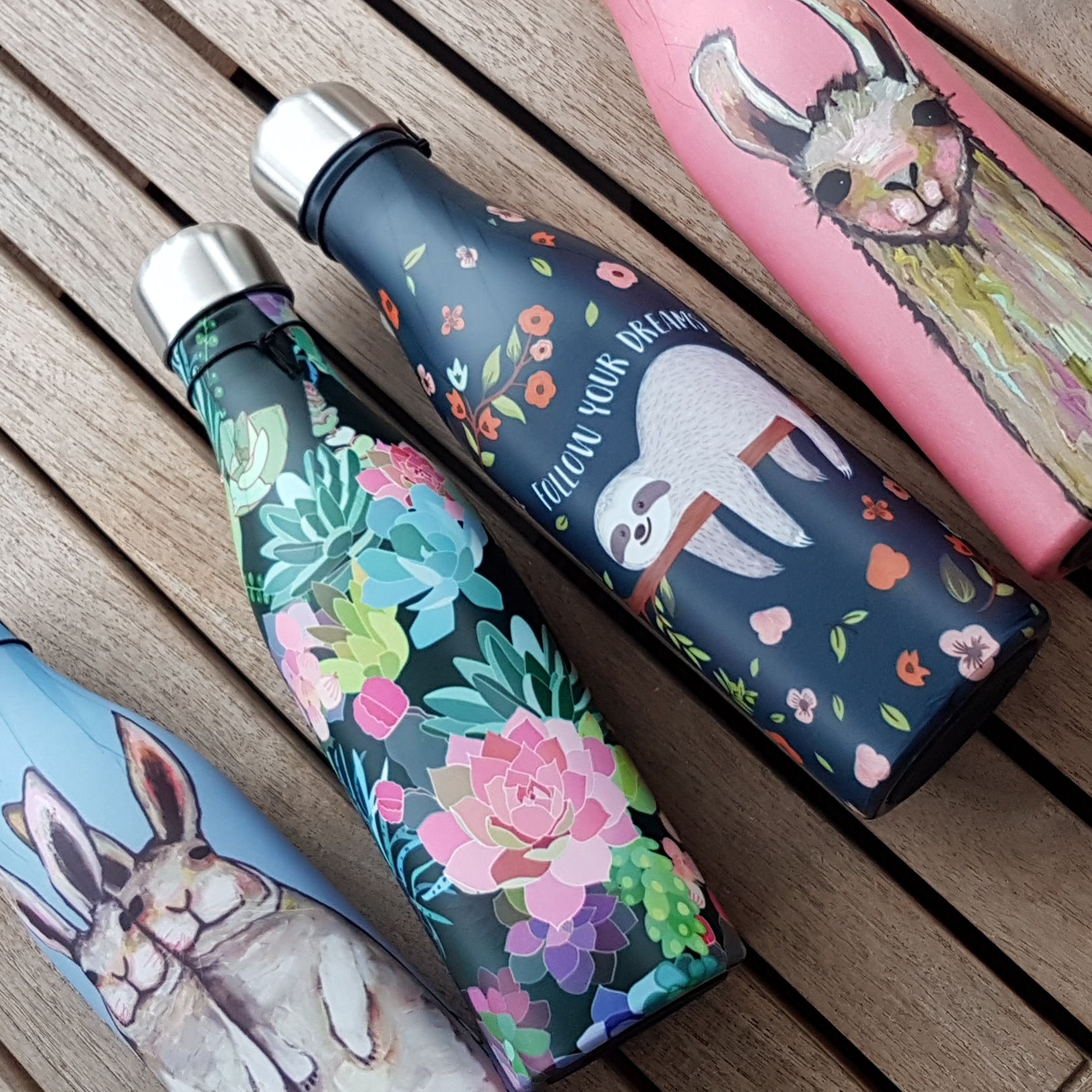 Studio oh stainless steel water bottles