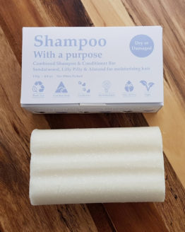 Shampoo with a purpose dry or damaged hair shampoo bar
