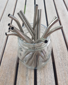 stainless steel short straws