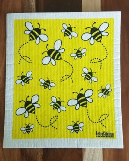 Retrokitchen sponge cloth bees