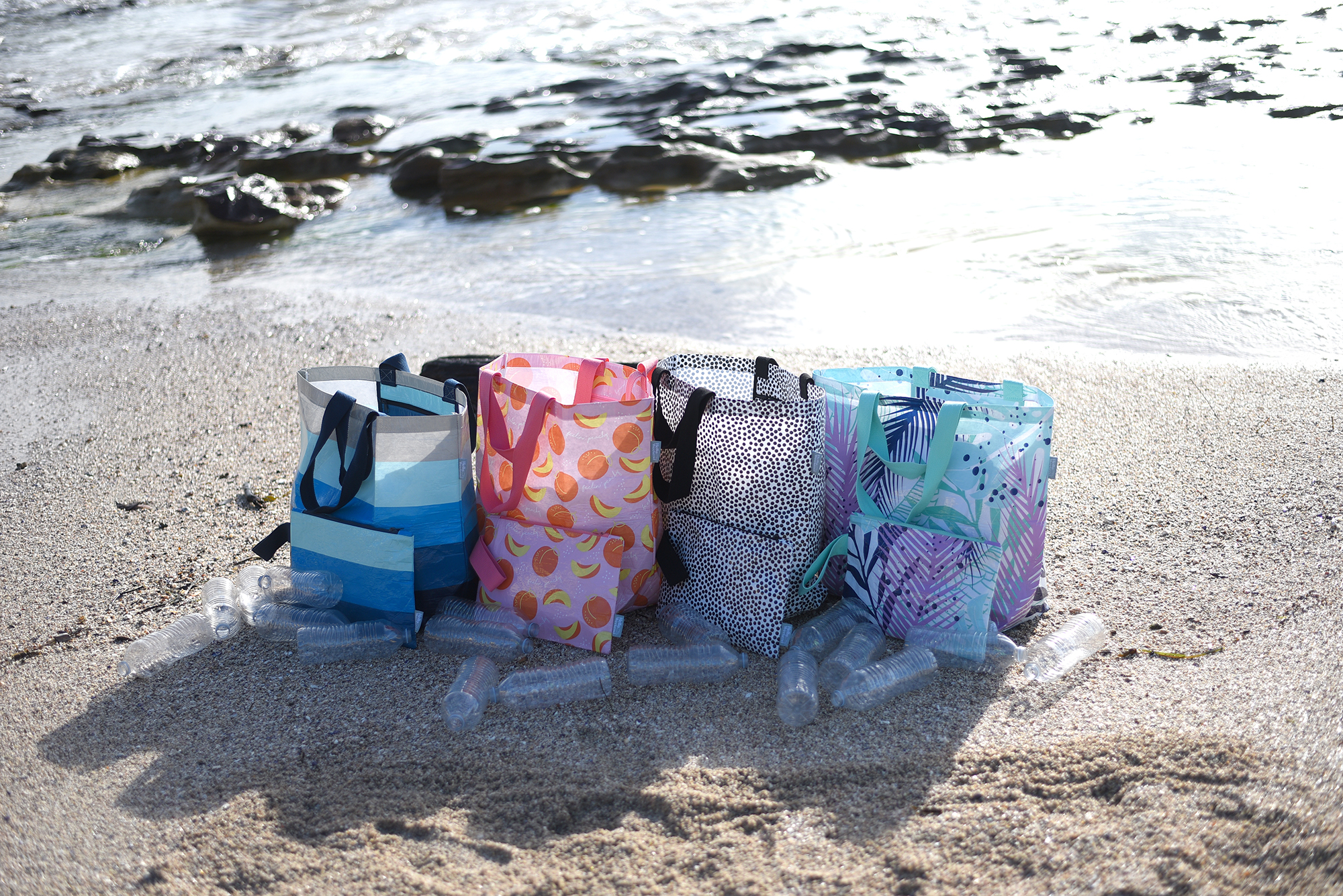 Hello Weekend The Weekender Bags at the beach